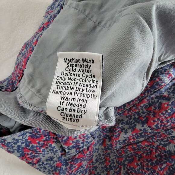 Cabi Womens Palm Beach Floral Print Straight Leg Cropped Pants Size 8 Stretch - Picture 6 of 13